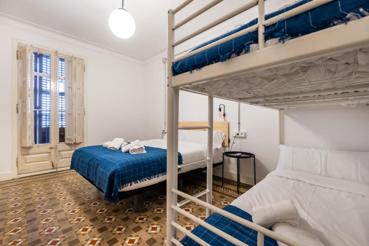 B42 - Modernist Apartment For Large Groups In Eixample Barcelona Luaran gambar